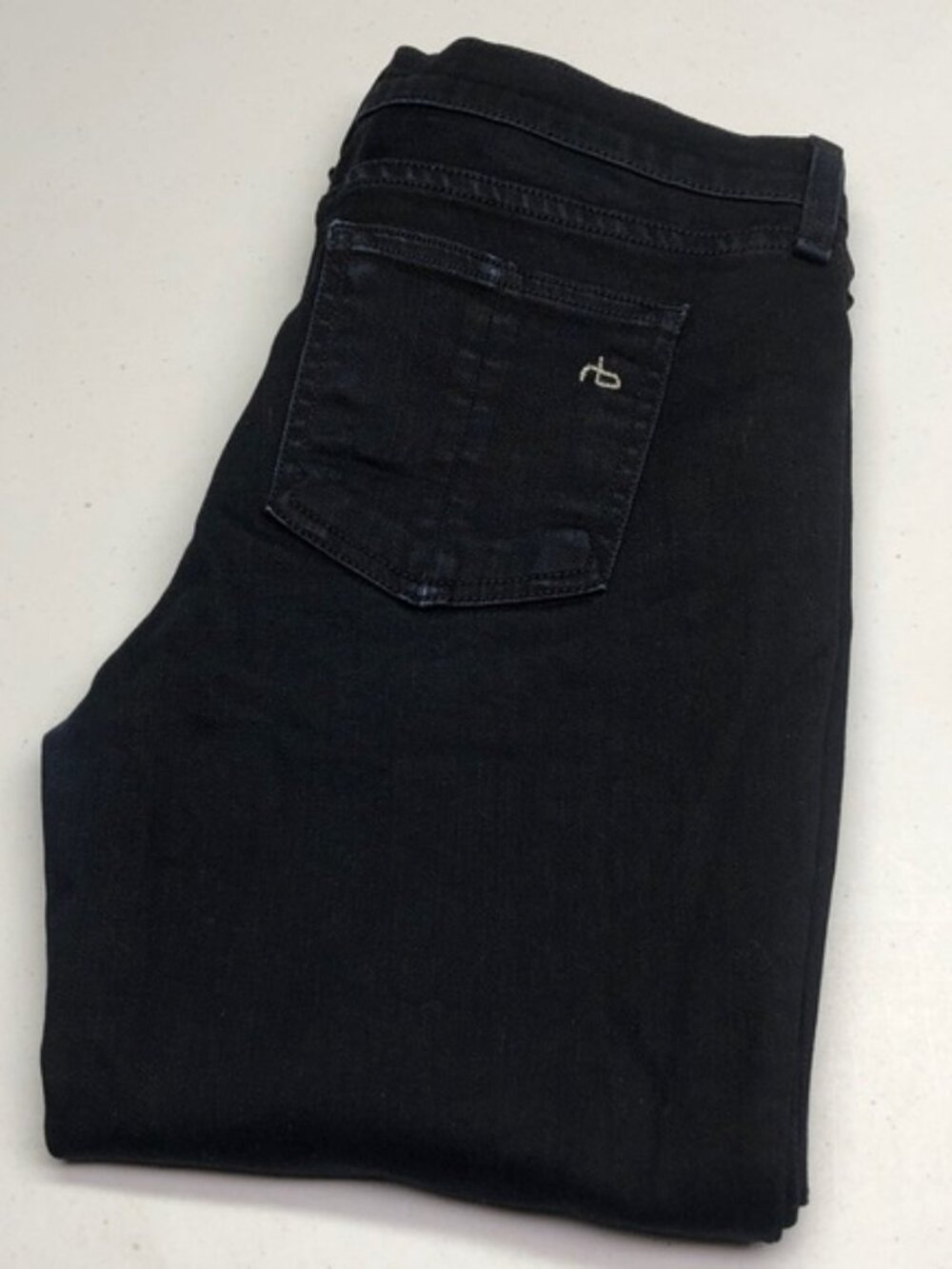 RAG & BONE BLACK SKINNY JEANS 27x30 ⭐️
